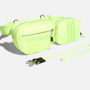 Ivy park belt bag in green tint. One size NWT.